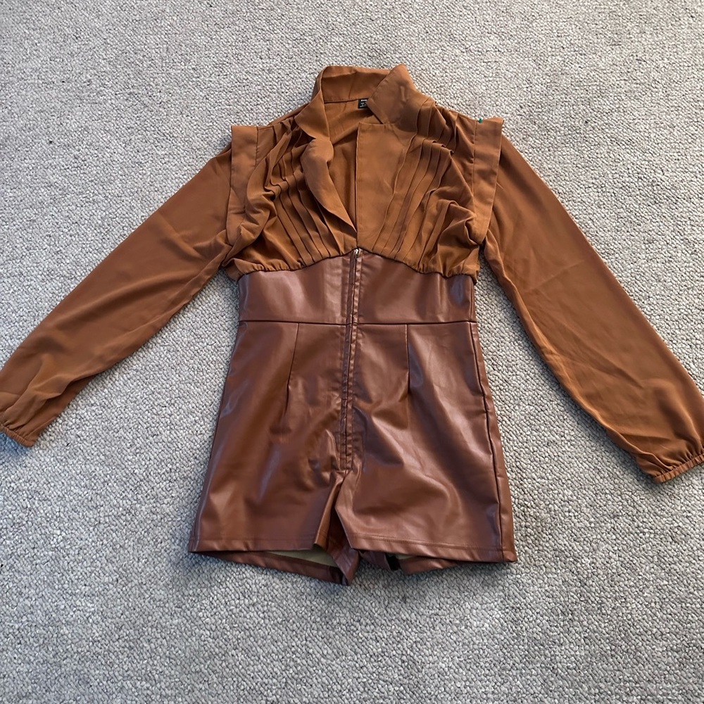 Brown Women's Jacket & Coat